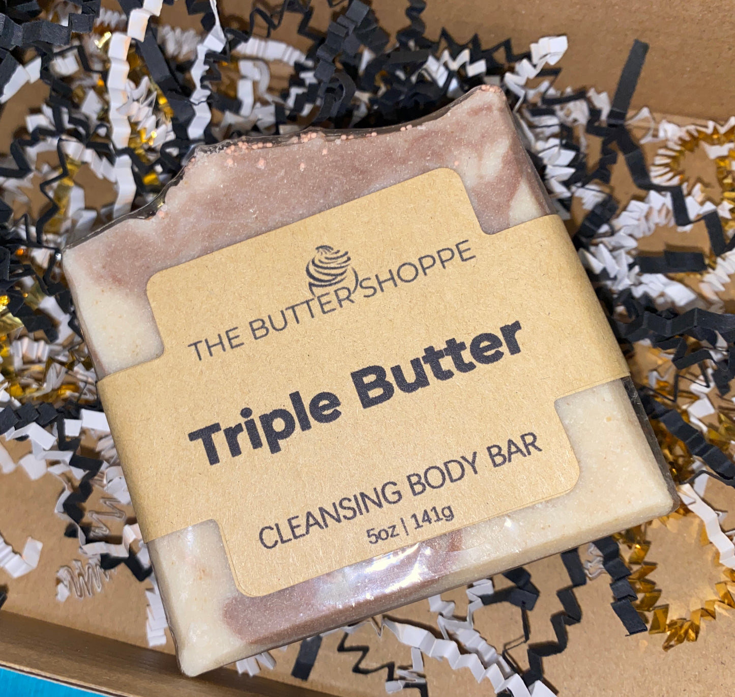 Triple Butter Cleansing Body Bar